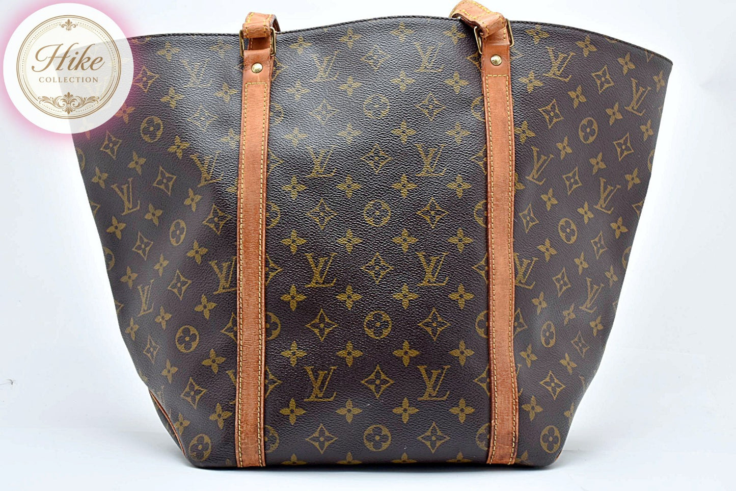 Louis Vuitton Sac Shopping Monogram Brown Tote Bag M51109  Authentic Condition B