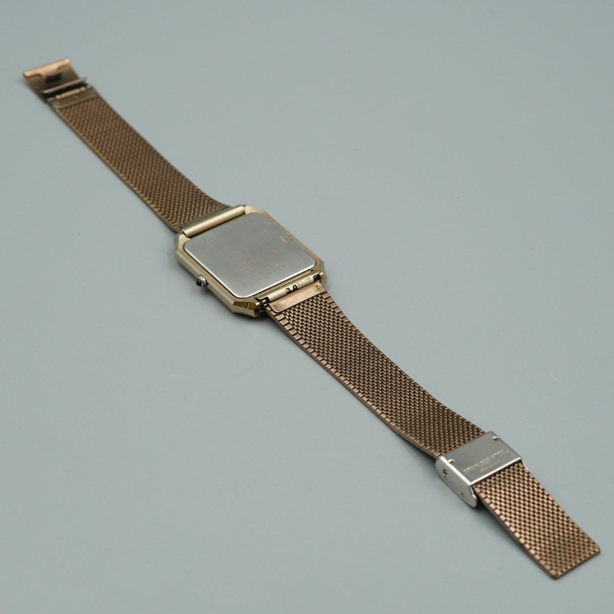 *N MINT* Vintage 1980s SEIKO Dolce 7731-5081 Quartz Gold Square 29mm Women Watch