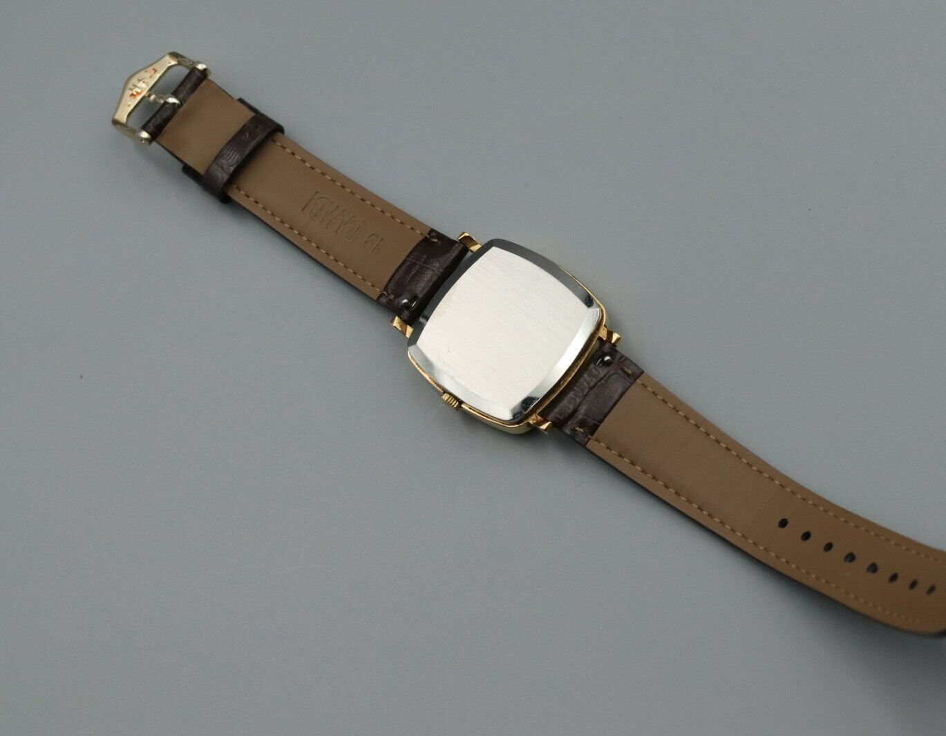 *NEAR MINT* Vintage OMEGA De Ville Cal.1012 Automatic Gold Dial Date Mens Watch