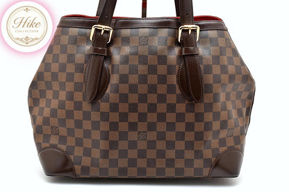Louis Vuitton Hampstead MM Damier Ebene Tote Bag N51204 Authentic *AB* B0098