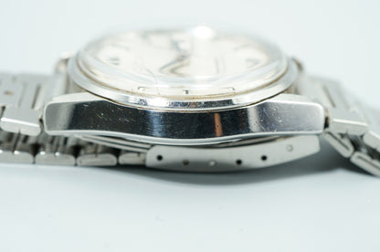 *Exc+4* Vintage 1967 SEIKO SEIKOMATIC 6216-9000 Automatic Silver 37mm Mens Watch