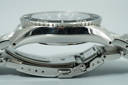 *MINT*  SEIKO  Prospex - 6R35-00A0 Automatic Black Dial Round 45mm Mens Watch