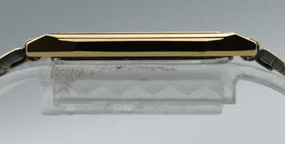 *MINT* Vintage SEIKO Dolce 7740-5000 Quartz Gold Dial Rectangle Mens Watch