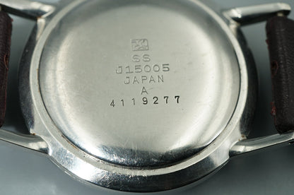 *Exc+5* Vintage1964 SEIKO Sportman J15005 Hand Winding Silver 35mm Mens Watch