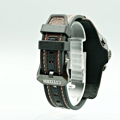 TOP MINT Citizen QZ J280-R013581 Solar Promaster Date Black Mens Wristwatch JP
