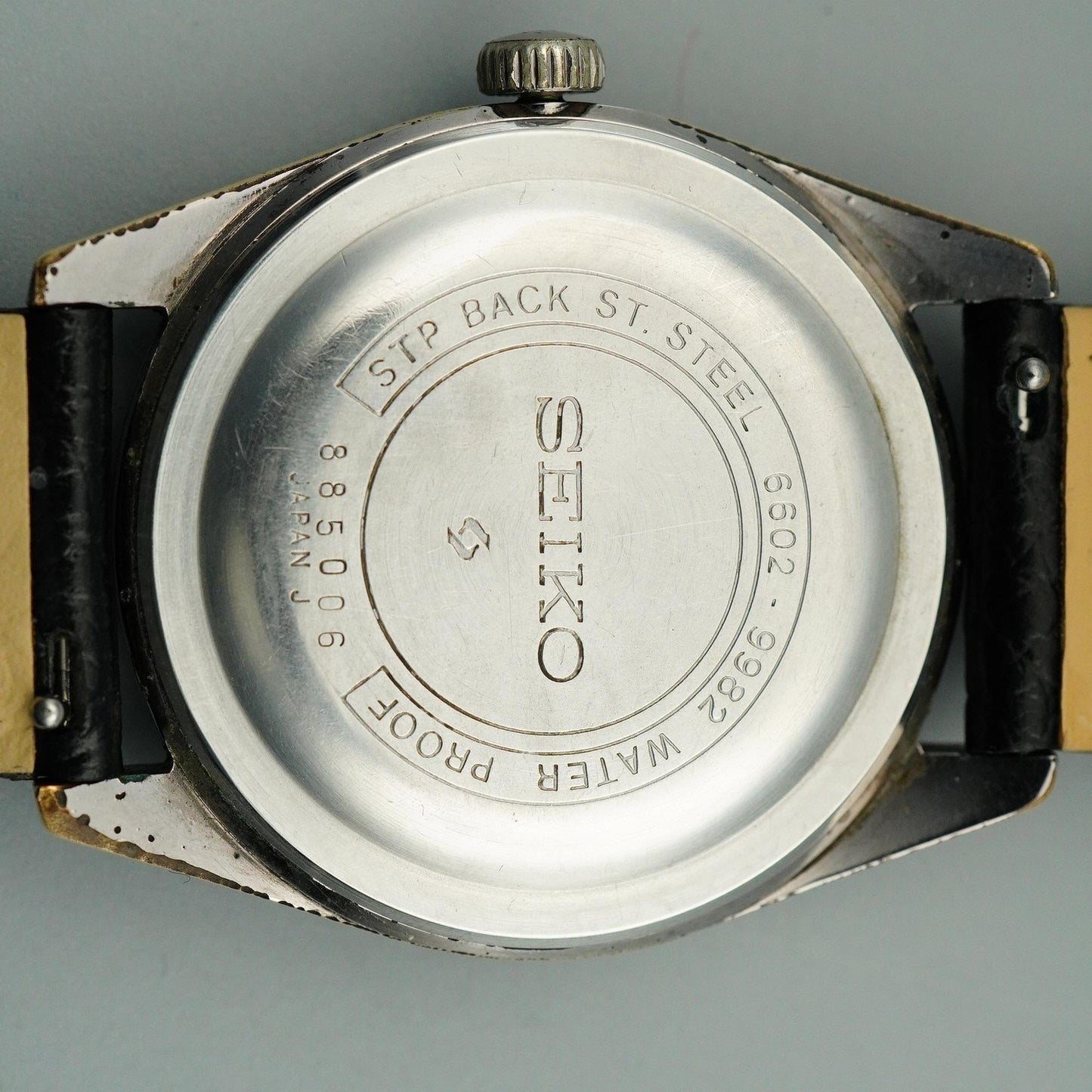 Polished Vintage 1978 SEIKO Sportsman 6602-9982 Hand Wind Silver 36mm Mens Watch