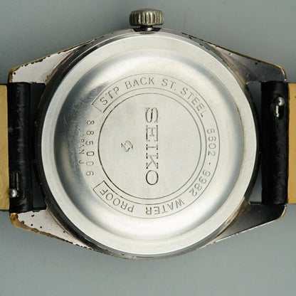 Polished Vintage 1978 SEIKO Sportsman 6602-9982 Hand Wind Silver 36mm Mens Watch