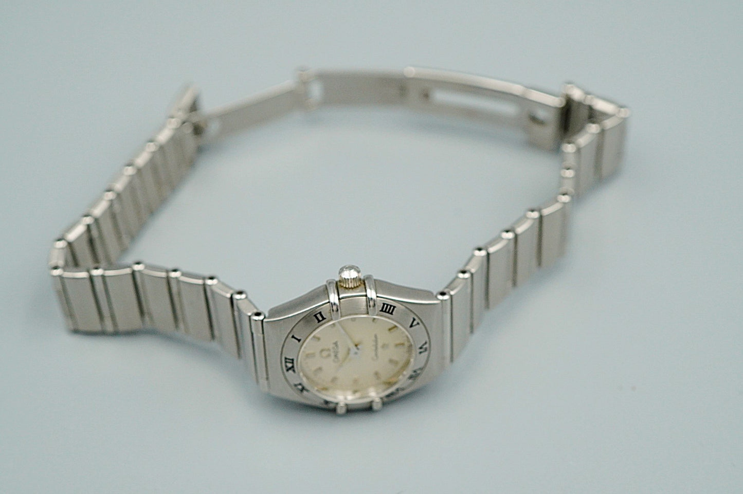 *N MINT* Vintage OMEGA Constellation Cal.1456 Ref.795.1203 Qz  22mm Women Watch