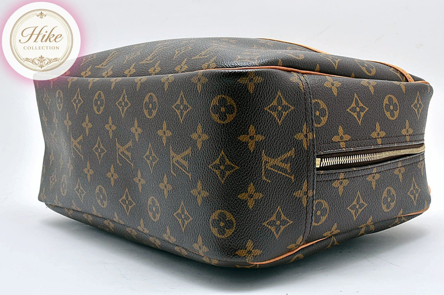 Louis Vuitton Deauville Monogram Brown Handbag M47270 Authentic Condition SA #39