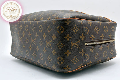 Louis Vuitton Deauville Monogram Brown Handbag M47270 Authentic Condition SA #39