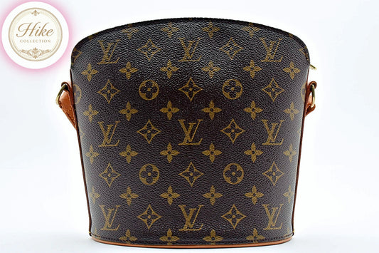 Louis Vuitton DROUOT Monogram Brown Shoulder Bag M51290 Authentic Condition *SA*