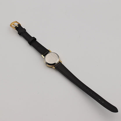 *NEAR MINT* Vintage 1979 OMEGA De Ville Cal.1350 Qz Gold Round 21mm Women Watch