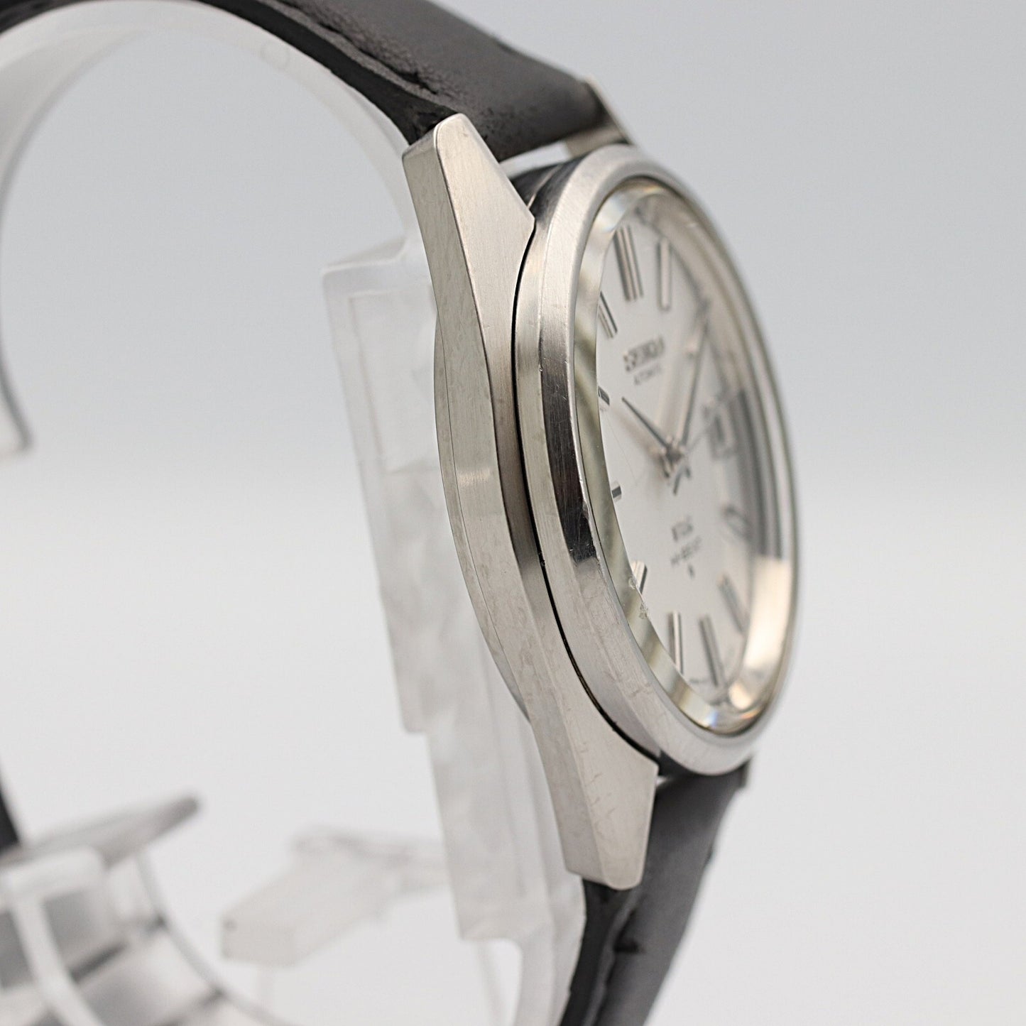 serviced *N MINT* Vintage 1970s SEIKO king 5625-7000 Auto White 37mm Mens Watch