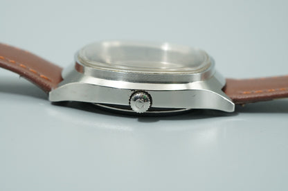 *Exc+5* Vintage 1973 OMEGA Seamaster Cal.1315 Qz Silver Square 37m Mens Watch