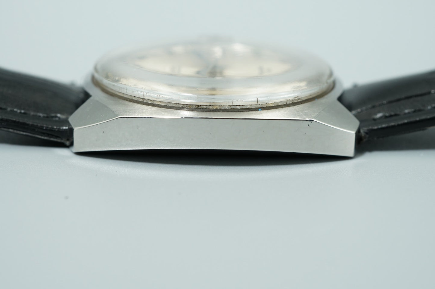 N MINT Vintage 1970s OMEGA Seamaster 166022-TOOL 105 Auto Silver 34mm Mens Watch