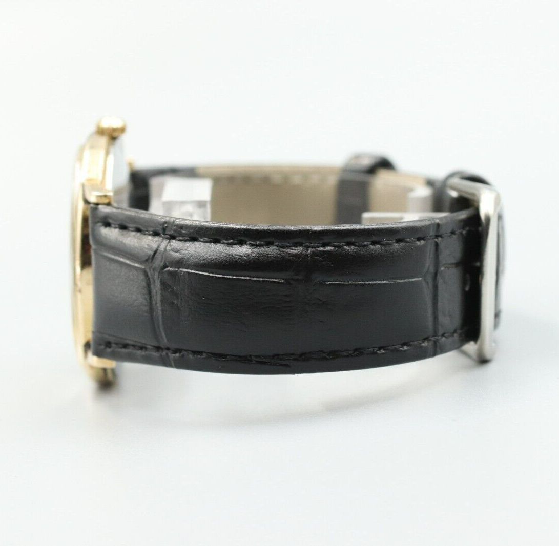 *Exc+4* Vintage OMEGA De Ville Cal.625 Hand Winding Gold Dial Round Mens Watch