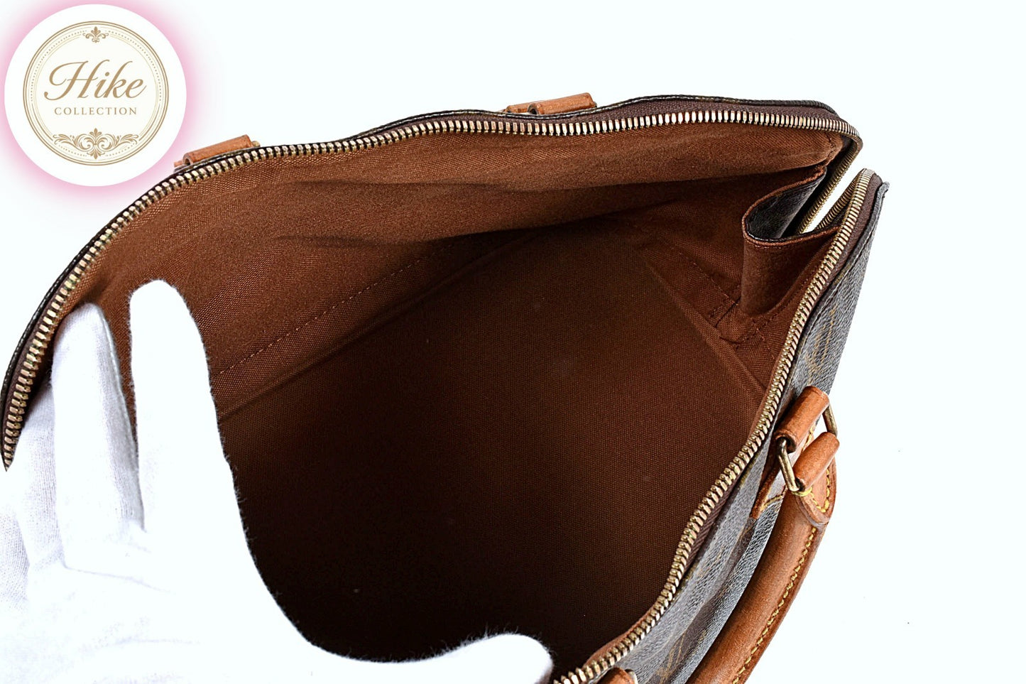 Louis Vuitton Alma PM Monogram Brown Handbag M51130 Authentic Condition *B*