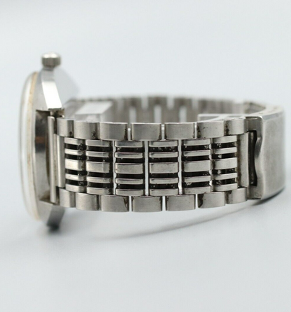 *N MINT* Vintage OMEGA Seamaster Cosmic Automatic Silver Cross Line Mens Watch