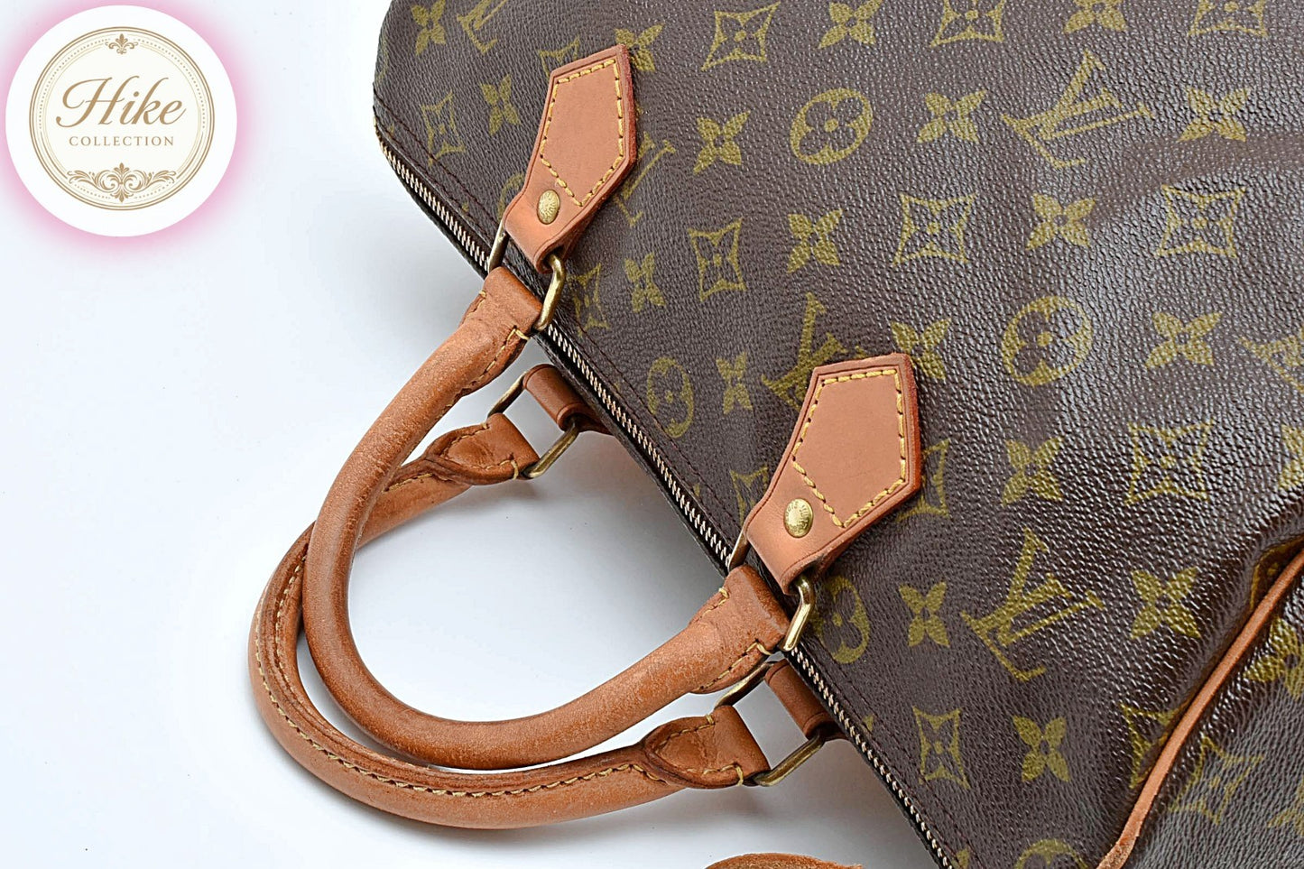 Louis Vuitton Speedy 30 Monogram Brown Handbag M41526 Authentic Condition *B*
