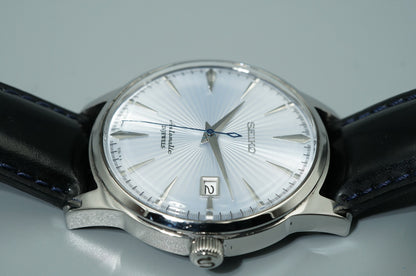 *MINT* SEIKO Presage 6R15-01S1 Automatic Blue Dial Round 39mm Mens Watch