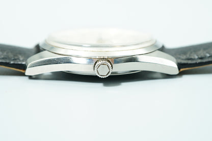 *N MINT* Vintage 1967 SEIKO MATIC-P 5106-8010 AT Silver Round 36mm Mens Watch