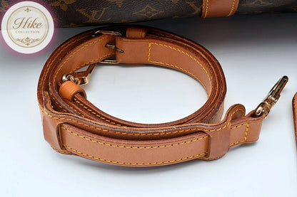 Louis Vuitton Keepall Bandouliere 55 Monogram Boston Bag M41414 Authentic