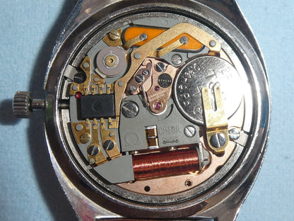 *Exc+5* Vintage 1973 OMEGA Seamaster Cal.1315 Qz Silver Square 37m Mens Watch