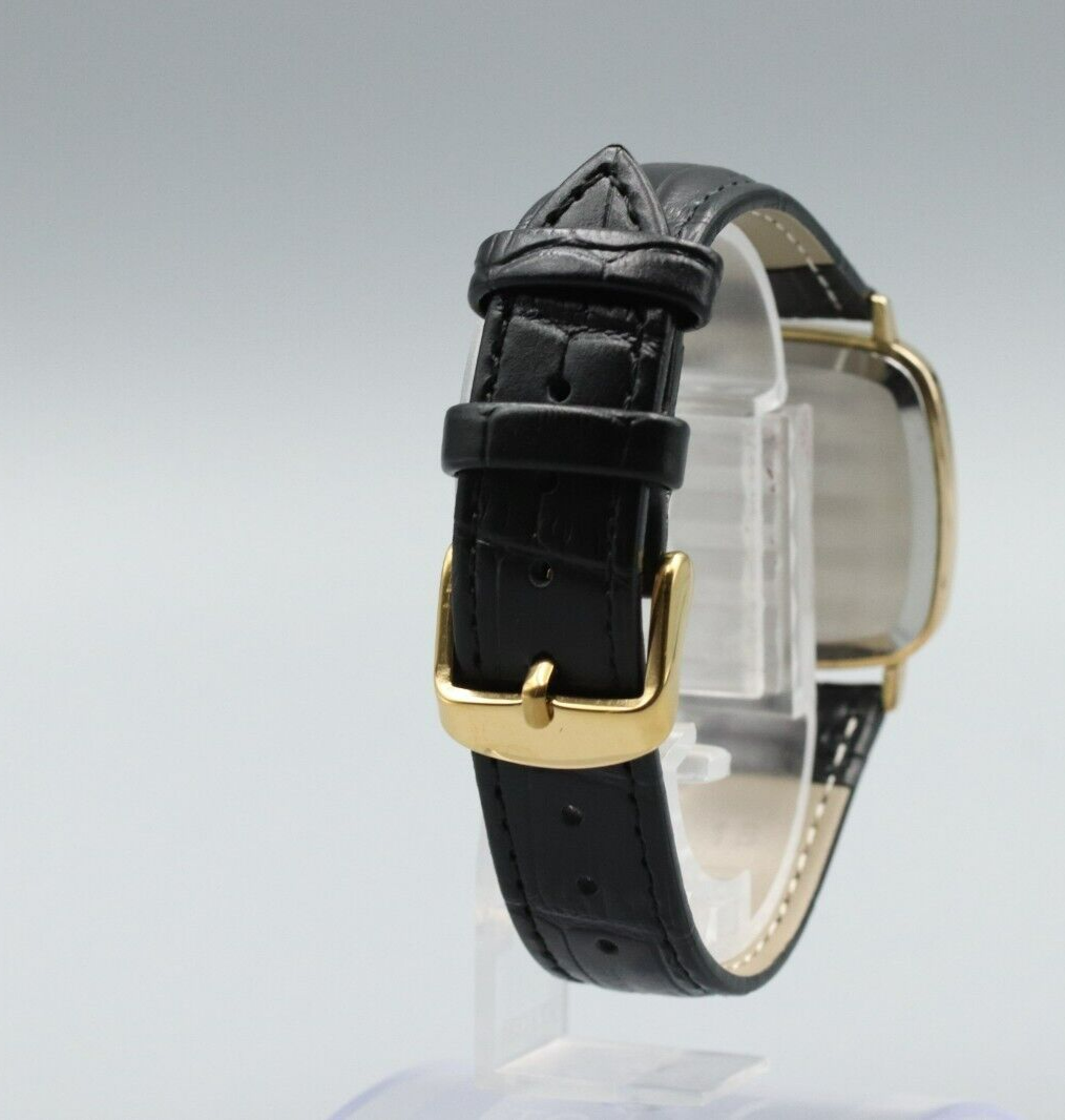 *Exc+5* Vintage OMEGA De Ville Cal.625 Hand Winding Gold Dial Square Mens Watch