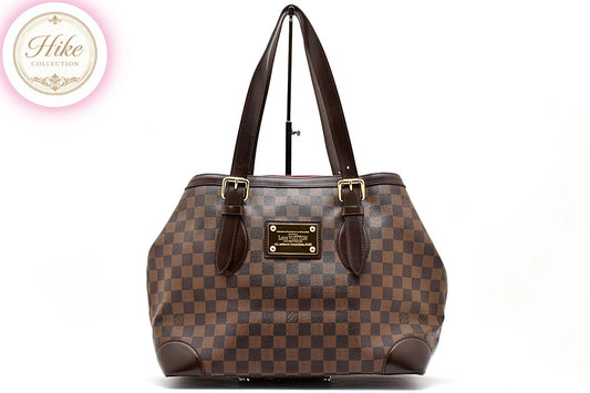 Louis Vuitton Hampstead MM Damier Ebene Tote Bag N51204 Authentic *AB* B0098