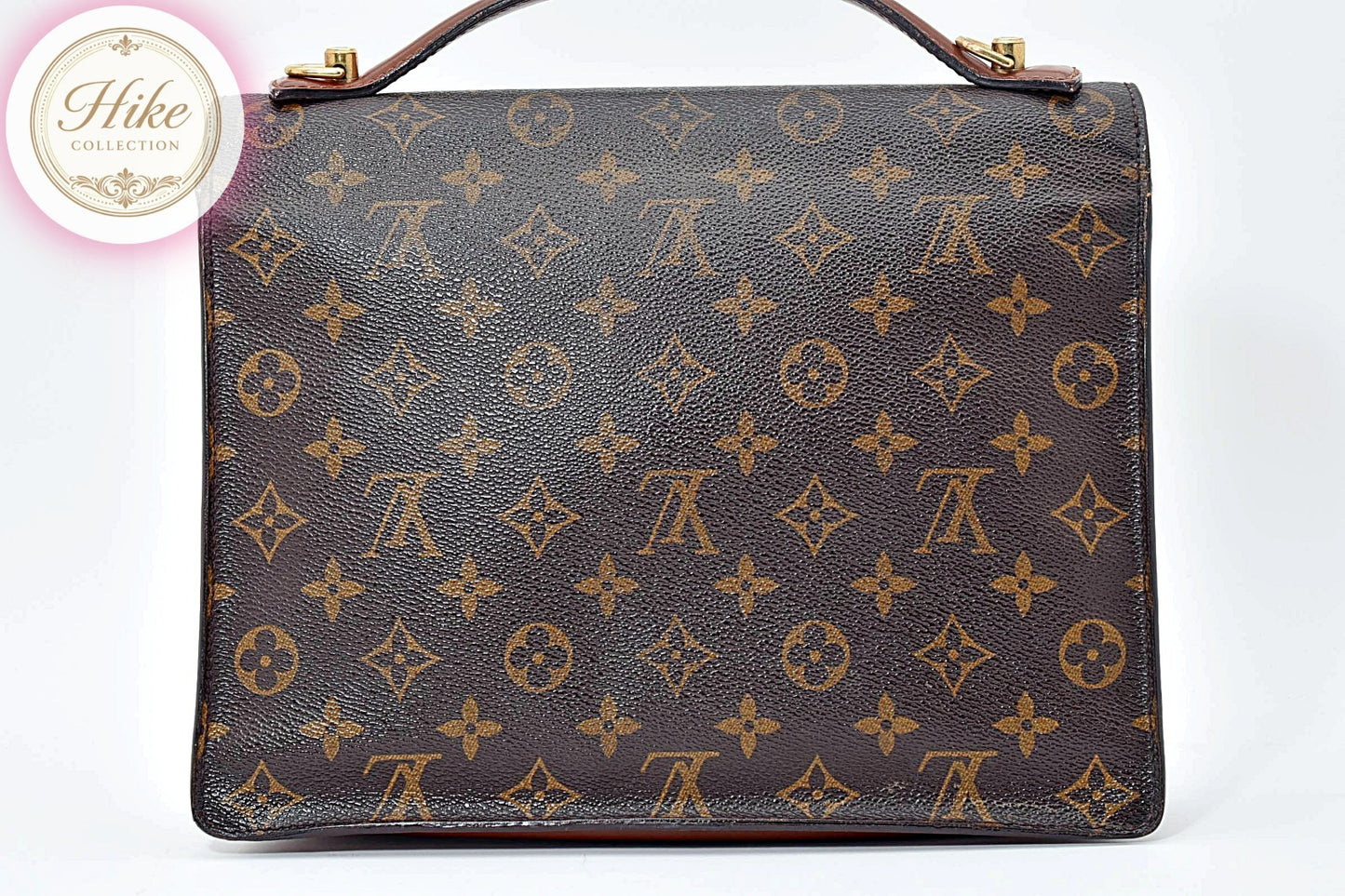 Louis Vuitton Monceau 28 Monogram Brown Handbag M51185  Ladies Authentic #B0003