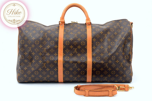 Louis Vuitton Keepall Bandouliere 60 Monogram Boston Bag M41412 Auth Condition A