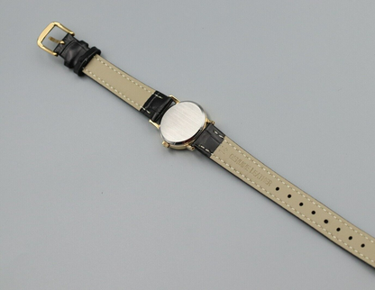 *N MINT* Vintage OMEGA De Ville Cal.625 Hand Winding Gold Roman Dial Women Watch