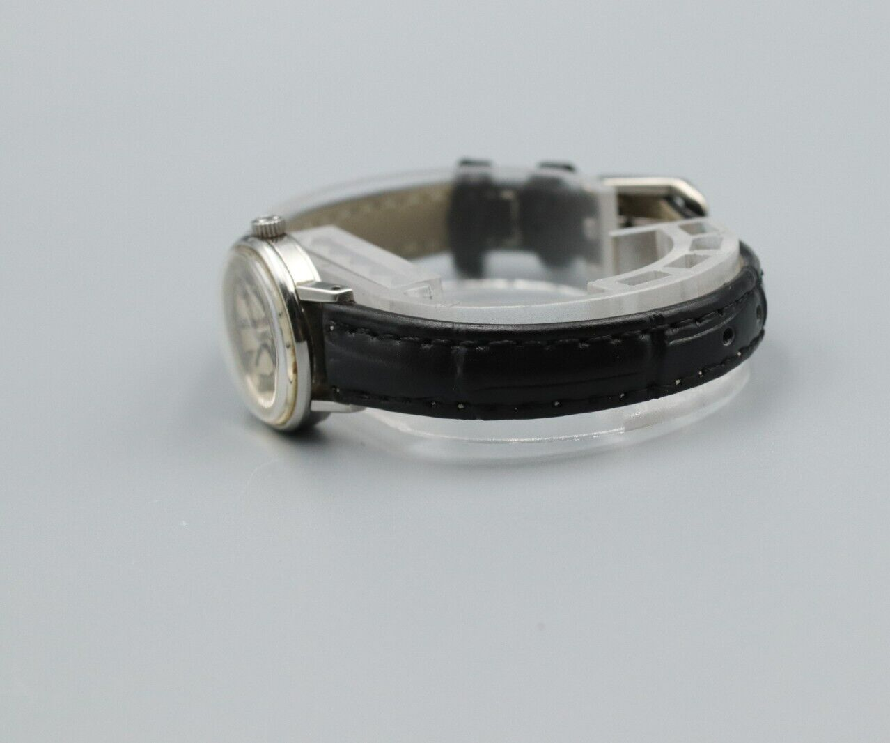 *NEAR MINT* Vintage OMEGA Geneve Cal.620 Hand Winding Silver Dial Women Watch