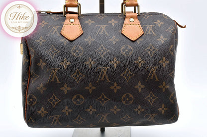 Louis Vuitton Speedy 25 Monogram Handbag M41528 Authentic Condition *AB* B0113