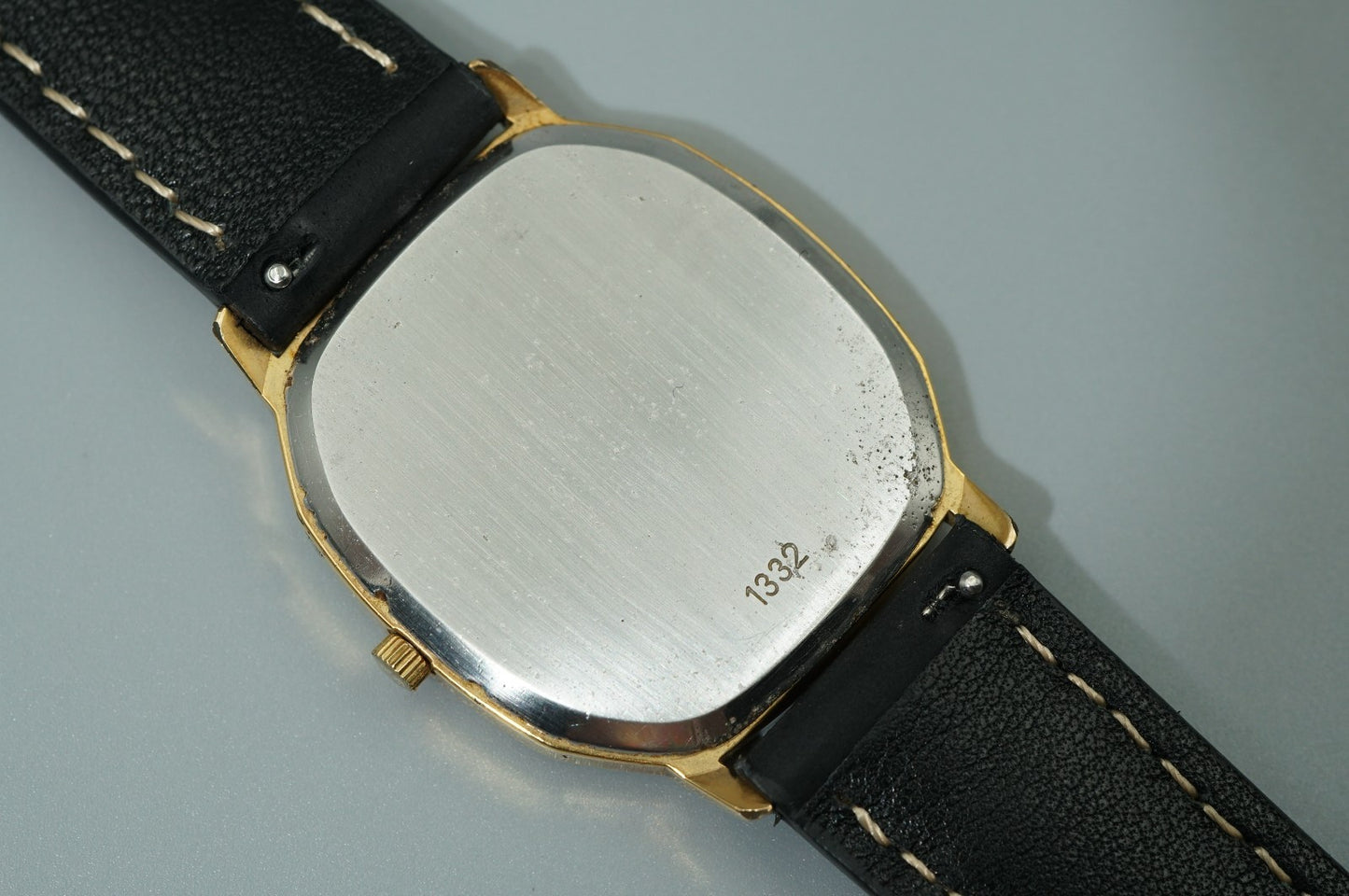 *Exc+4* Vintage 1970 OMEGA De Ville Cal.1332 Quartz Gold Octagon 31mm Mens Watch