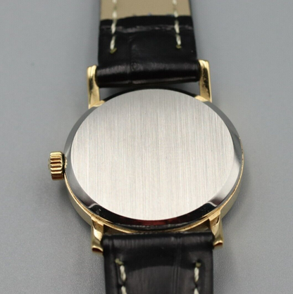 *N MINT* Vintage OMEGA De Ville Cal.625 Hand Winding Gold Roman Dial Women Watch
