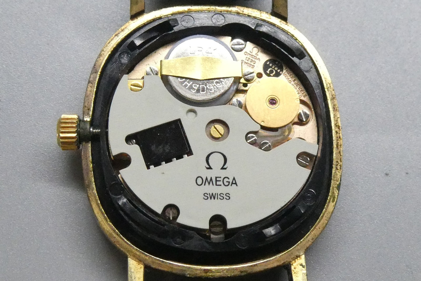 *Exc+5* Vintage 1978 OMEGA De Ville Cal.1330 Ref.MD 191.0046 Qz 15mm Mens Watch