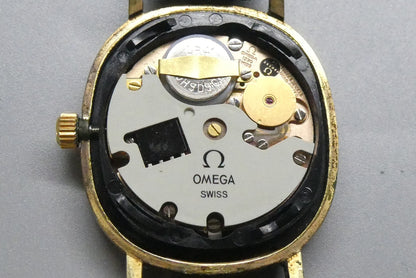 *Exc+5* Vintage 1978 OMEGA De Ville Cal.1330 Ref.MD 191.0046 Qz 15mm Mens Watch