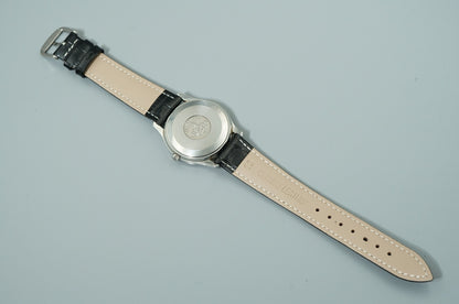 *NEAR MINT* Vintage 1975 OMEGA Seamaster Cal.1342 Quartz Silver 35mm Mens Watch