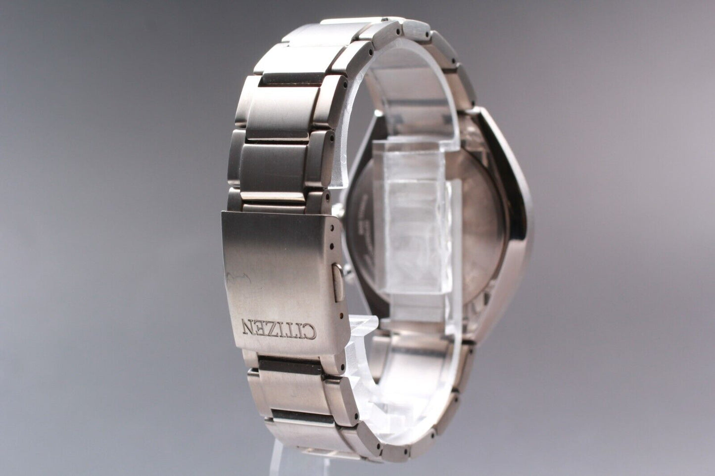 MINT in Box Citizen H149-S125626 Eco Drive Solar Black Dial Mens Watch JAPAN