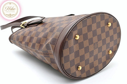 Louis Vuitton Marais Damier Ebene Brown Tote Bag N42240 Auth Condition *SA* #83