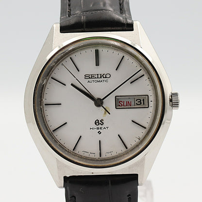 *Exc+4* Vintage 1975 SEIKO GRAND GS 5646-7010 Automatic White 36mm Mens Watch