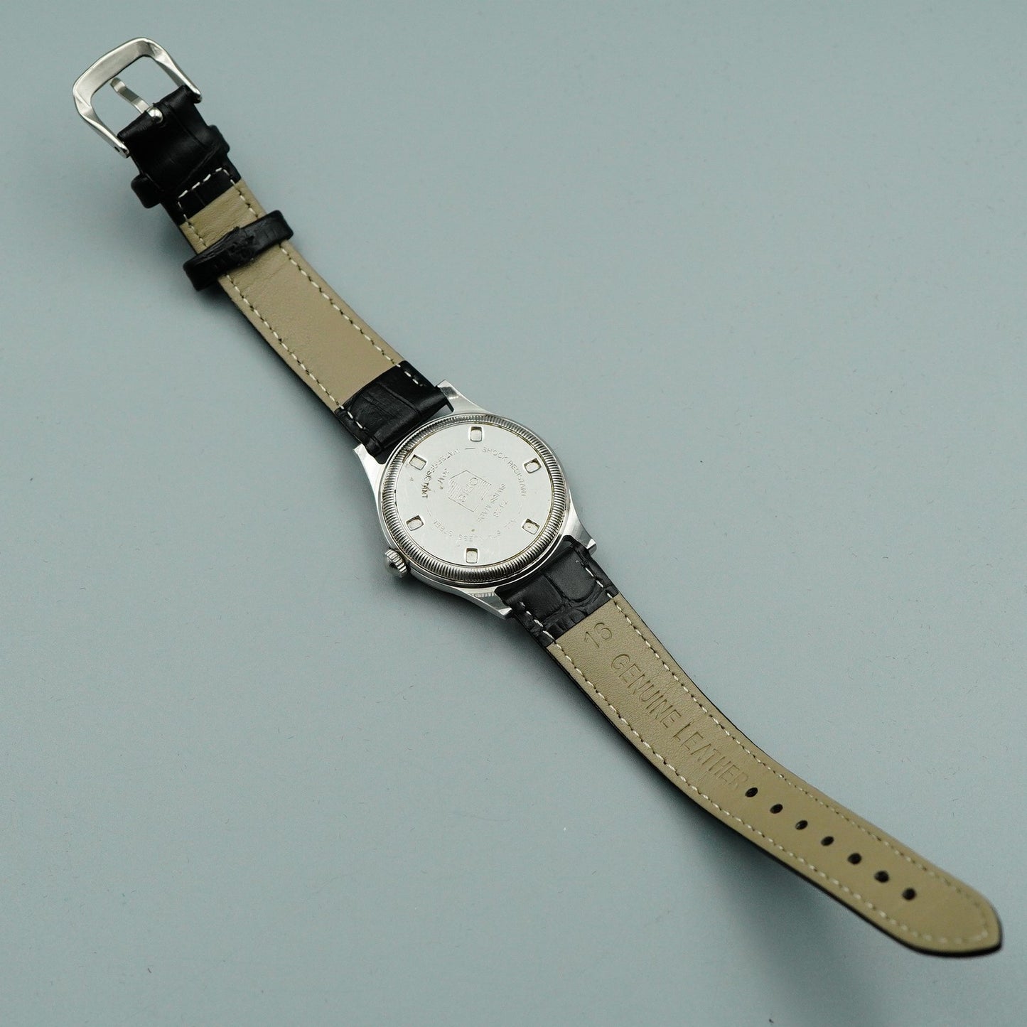 *Exc+5* Vintage 1990s ORIS Small Second 7428 Hand Wind Cream 32mm Mens Watch