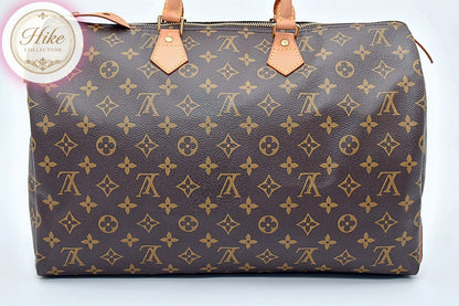 Louis Vuitton Speedy 40 Monogram Brown Handbag M41106 Authentic Condition *SA*
