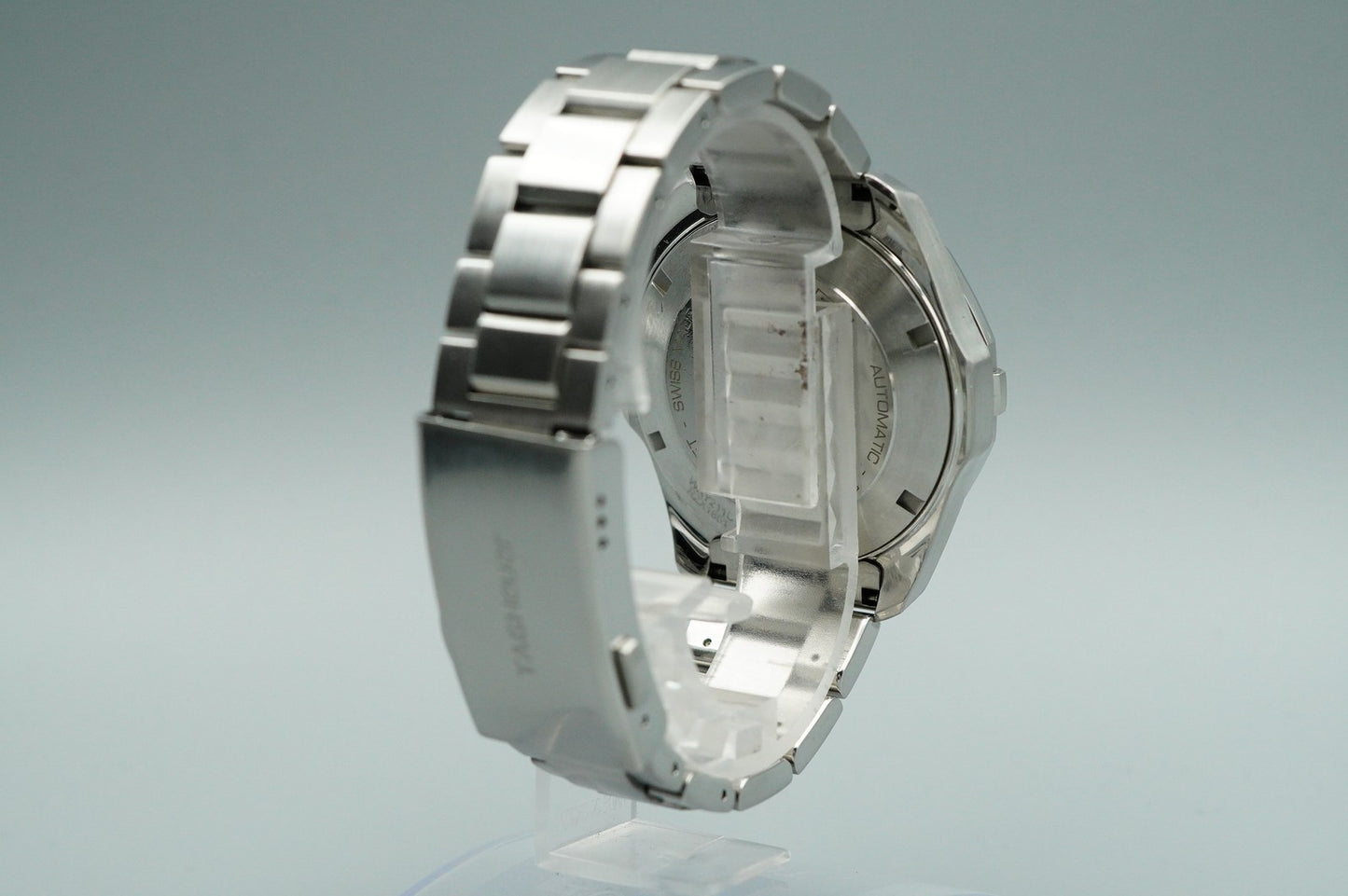 *NEAR MINT*  TAG HEUER Aquaracer WAY2110 Automatic Blue Round 41mm Mens Watch