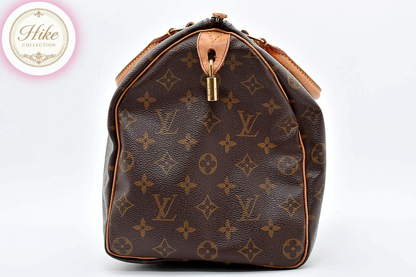 Louis Vuitton Speedy 35 Monogram Brown Handbag M41107  Authentic Condition *B*