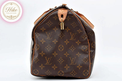 Louis Vuitton Speedy 35 Monogram Brown Handbag M41107  Authentic Condition *B*