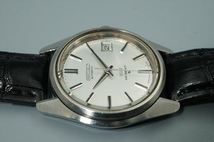 *Exc+4* Vintage 1969 SEIKO KS HI-BEAT 5626-7000 Automatic Silver 36mm Mens Watch