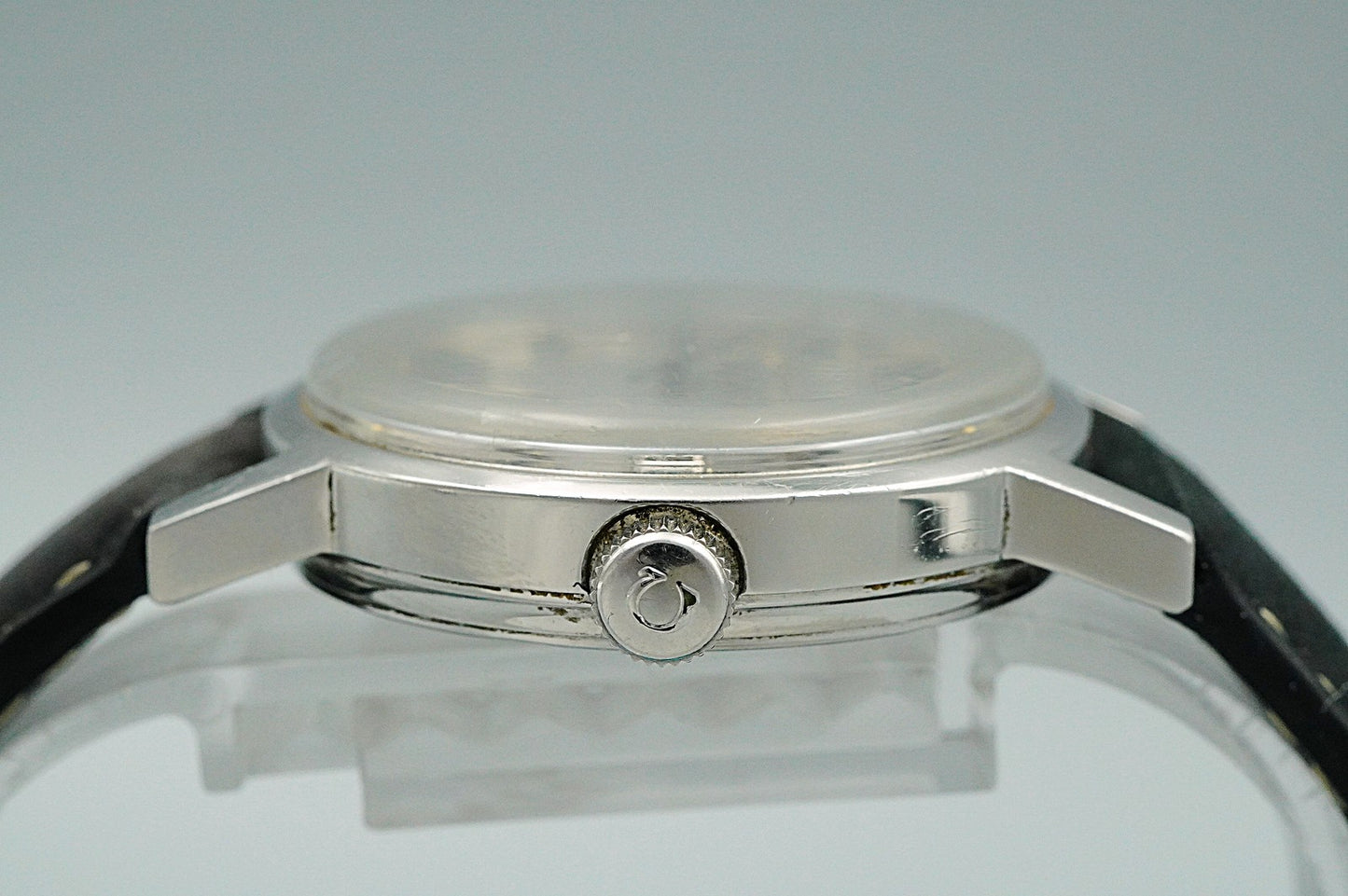 *Working for As-is* Vintage OMEGA Geneve Automatic Silver Dial 35mm Mens Watch