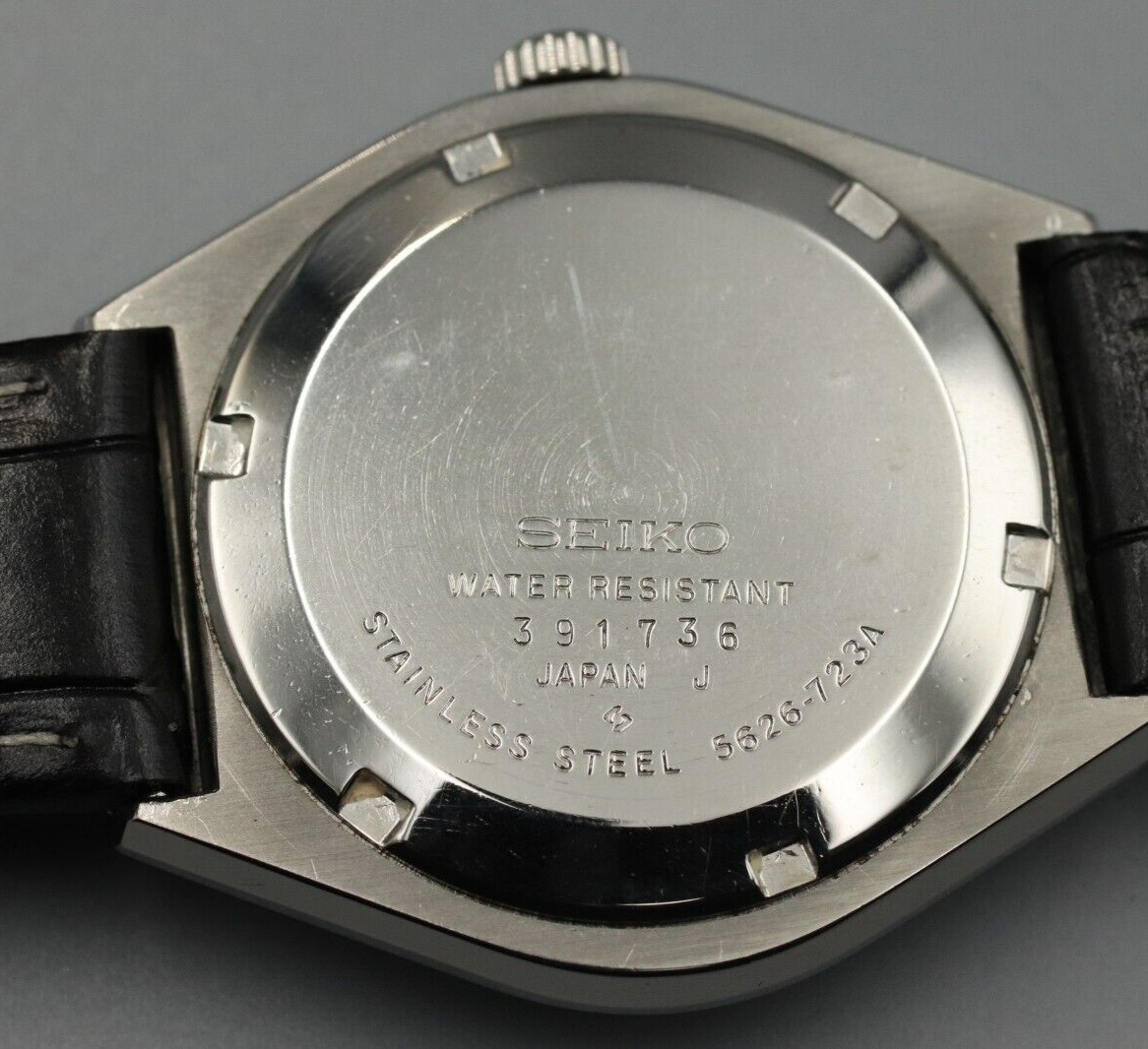 RARE *N MINT* Vintage KING SEIKO KS VANAC 5626-723A Automatic Blue Mens Watch